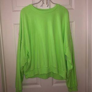 Neon crewneck